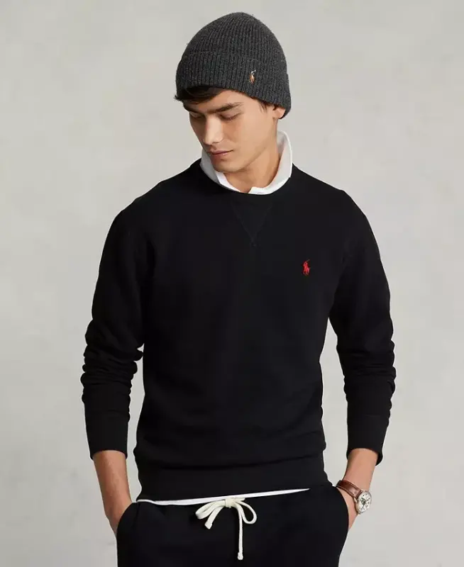 Erkek RL Polar Sweatshirt - Polo Siyah - 1