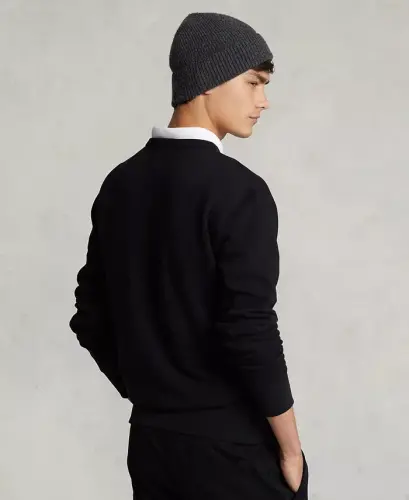 Erkek RL Polar Sweatshirt - Polo Siyah - POLO RALPH LAUREN (1)