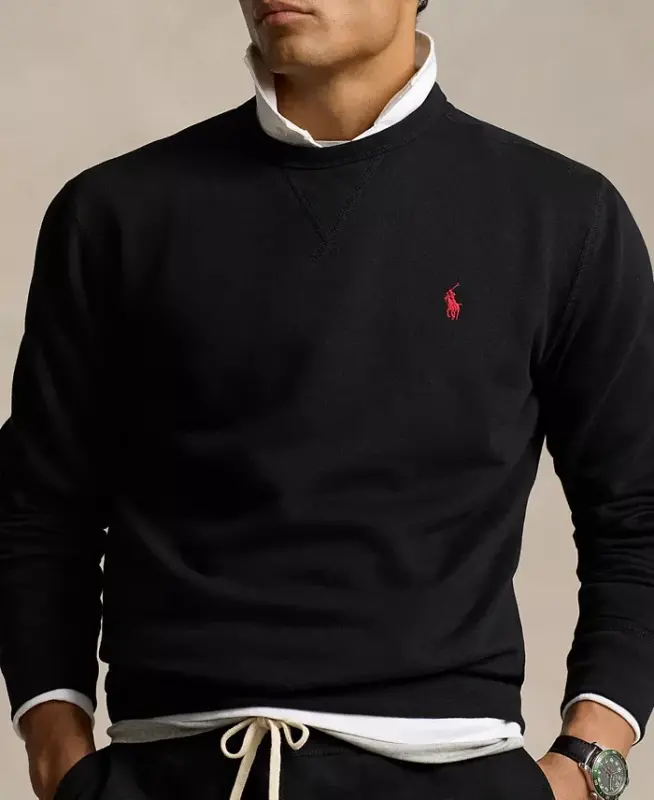 Erkek RL Polar Sweatshirt - Polo Siyah - 4