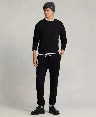 Erkek RL Polar Sweatshirt - Polo Siyah - 5