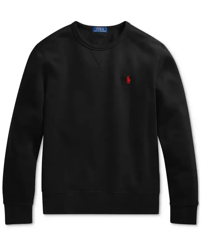 Erkek RL Polar Sweatshirt - Polo Siyah - 6