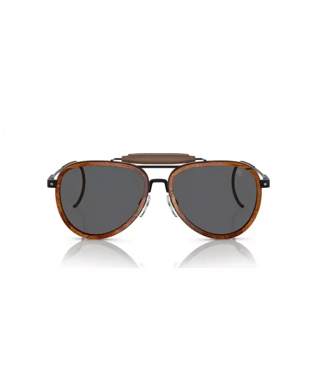 Men's The Roadster Sunglasses RL7080Q - Burled Wood - 2