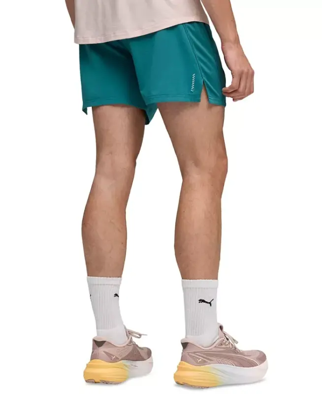 Erkek Run Velocity Aktif Şort - Zümrüt Buz - 3