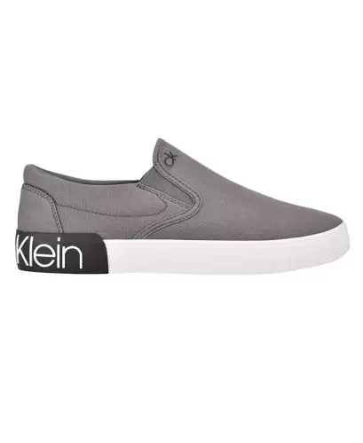 Men's Ryor Casual Slip-On Sneakers - Slate - CALVIN KLEIN (1)