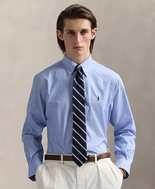 Men's Purepress Cotton Oxford Shirt - POLO RALPH LAUREN
