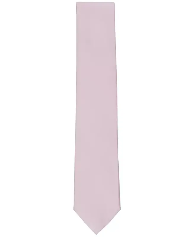 Men's Sapphire Solid Tie - Pink - 2