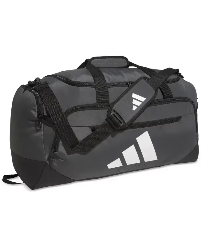 Men's Defender Logo Duffel Bag-Team Dark Grey - Modazone