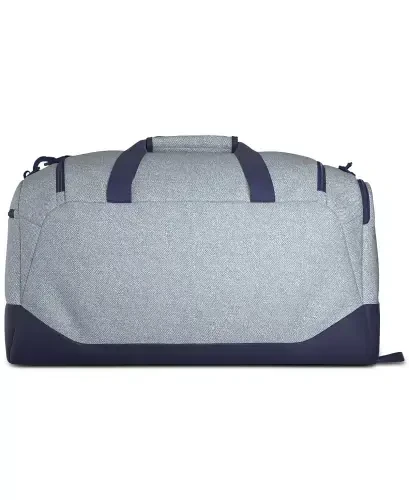 Men's Defender Logo Duffel Bag-Twill Grey/dark Blue/semi Court Green - Modazone (1)