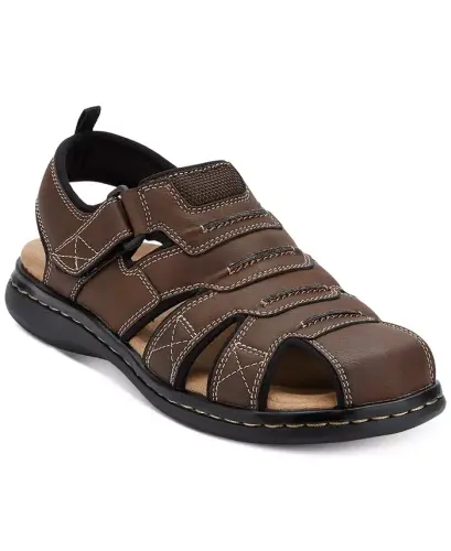 Men's Searose Closed-Toe Fisherman Sandals - Briar 