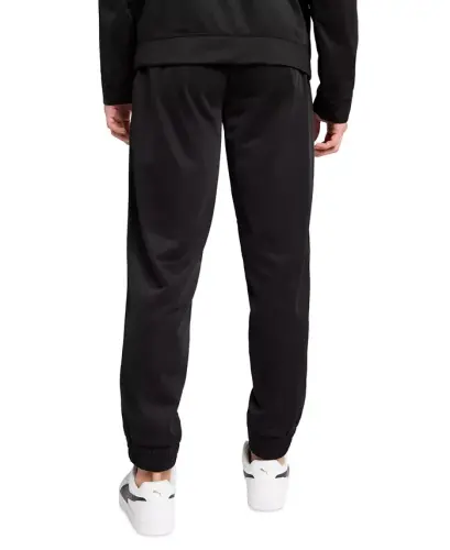 Men's Piped Tricot Joggers - Black - 3