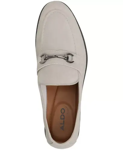 Men's Traveler Leather Bit Loafer - Gray - 1