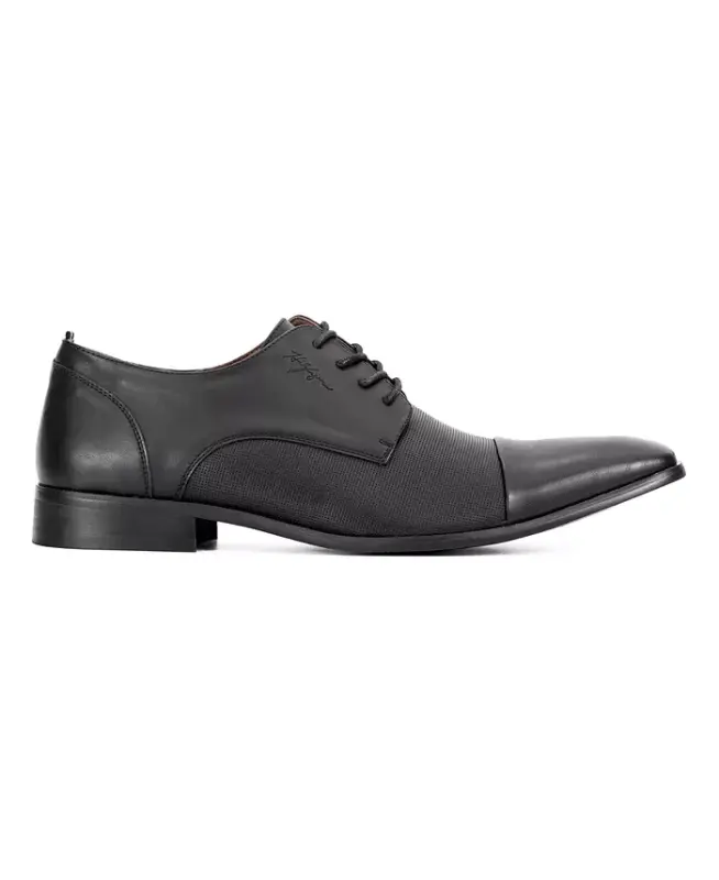 Men's Sheldon Lace Up Dress Oxfords - Black - 2