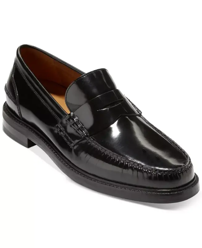 Men's Pinch Prep Penny Loafer - Black Brushoff - 1