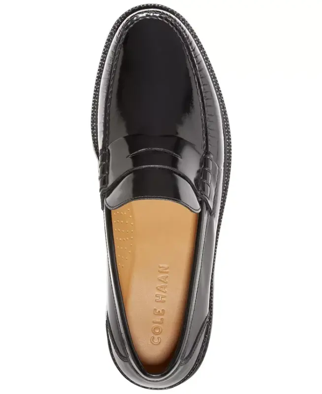 Men's Pinch Prep Penny Loafer - Black Brushoff - 5