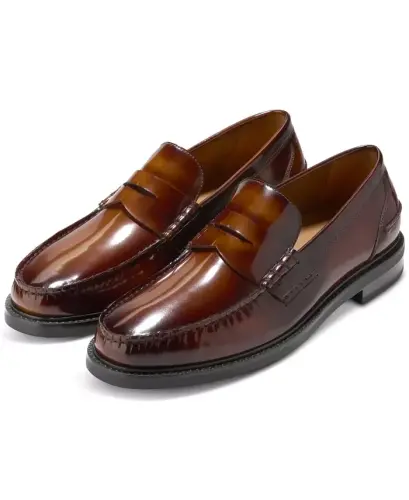 Men's Pinch Prep Penny Loafer - Dark Chocolate Brushoff - 8