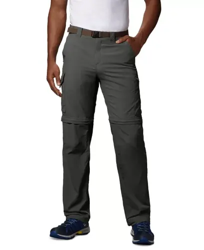 Men's Silver Ridge Convertible Pants - Gravel - 1