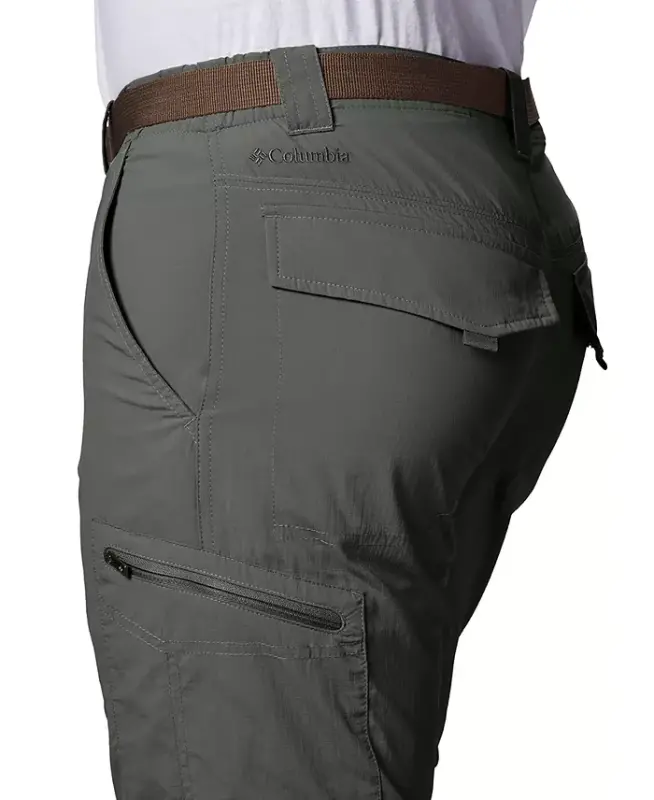 Men's Silver Ridge Convertible Pants - Gravel - 4