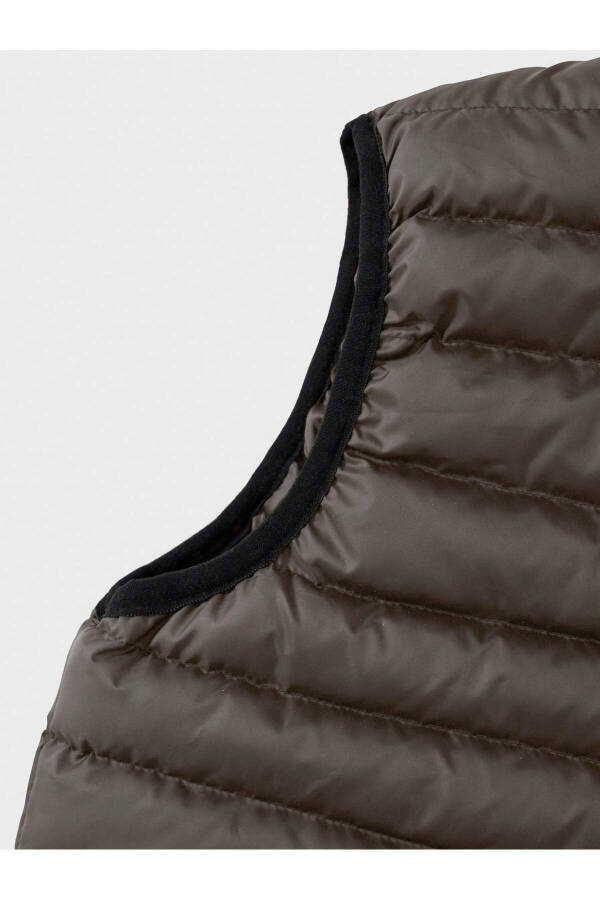 Erkek Şişme Yelek Su Geçirmez Waterproof - HAKİ - 6