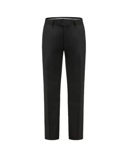 Erkek Sivri Yaka 3 Parça Slim Fit Smokin - Kırmızı - GINO VITALE (1)