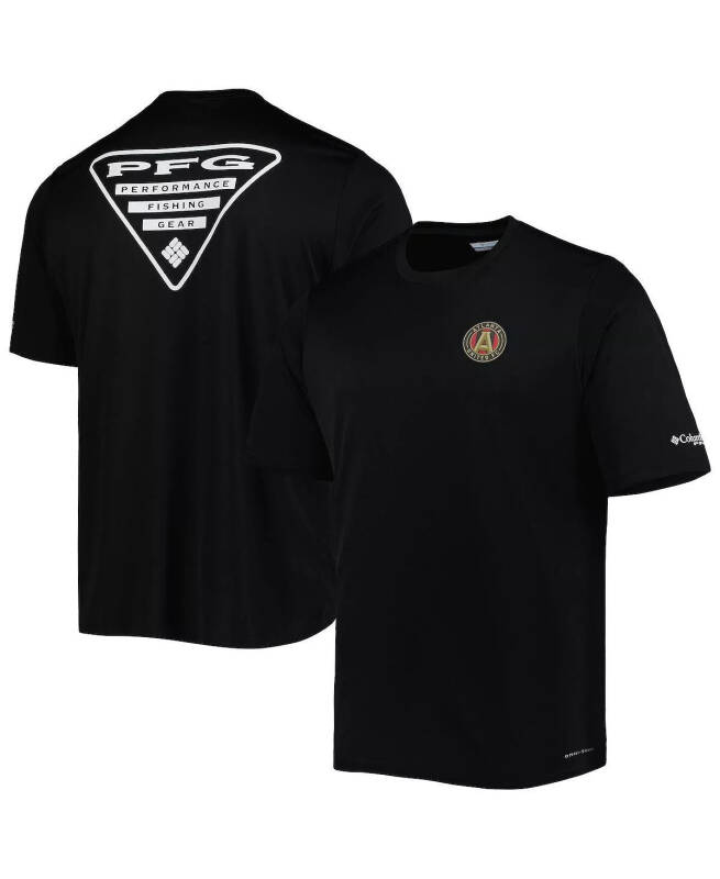 Men's Black Atlanta United FC Terminal Tackle Omni-Shade T-shirt - Black - 2