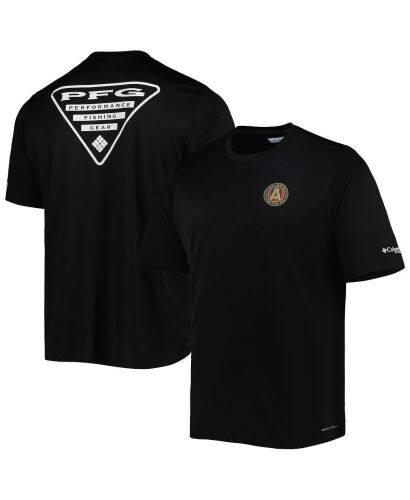 Men's Black Atlanta United FC Terminal Tackle Omni-Shade T-shirt - COLUMBIA