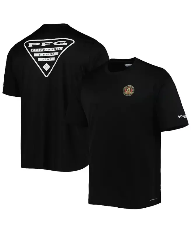 Men's Black Atlanta United FC Terminal Tackle Omni-Shade T-shirt - 2