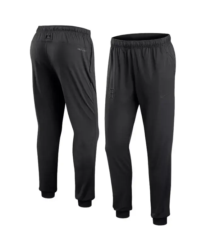 Men's Black Boston Red Sox Authentic Collection Travel Performance Pants - Black - 1