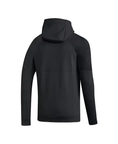 Men's Black Charlotte FC 2023 Player Travel Pullover Hoodie-Black - 4