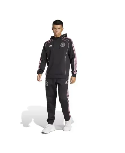 Men's Black Inter Miami CF 2025 Travel Pullover Hoodie - Black - 4