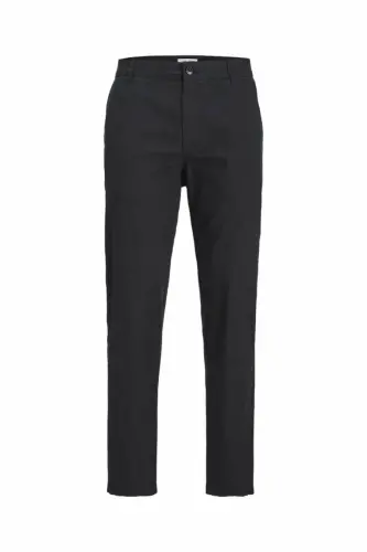 Erkek Siyah Jpstace Summer Lınen Blend Chıno Pant Sn Pantolon 12248604-Black - Siyah1 - 1