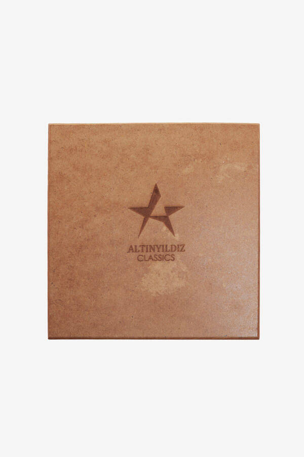 Erkek Siyah-Kahverengi 2'li Özel Ahşap Hediye Kutulu Kot Kemeri Seti Damat Bohçası - 6