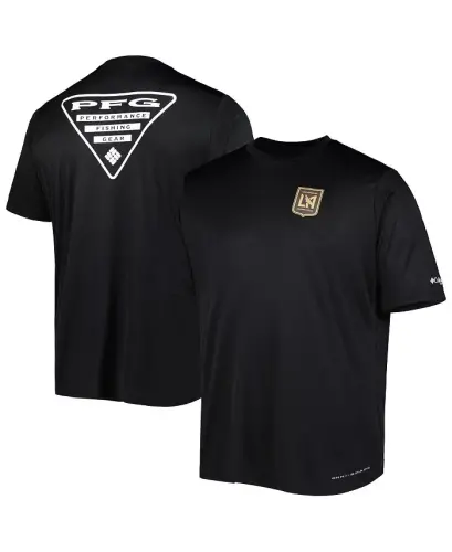 Men's Black LAFC Terminal Tackle Omni-Shade T-shirt-Black - 1