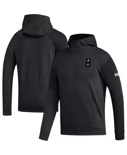 Men's Black Philadelphia Union 2023 Player Travel Pullover Hoodie - Black - 2