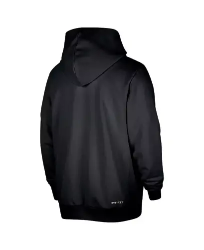 Men's Black Phoenix Suns Authentic Standard Issue Full-Zip Hoodie Jacket-Black - 2