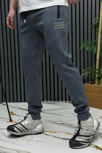 Erkek Siyah Scuba Eşofman Altı-Antrasit 