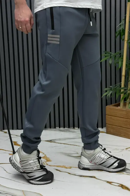 Erkek Siyah Scuba Eşofman Altı-Antrasit - 5