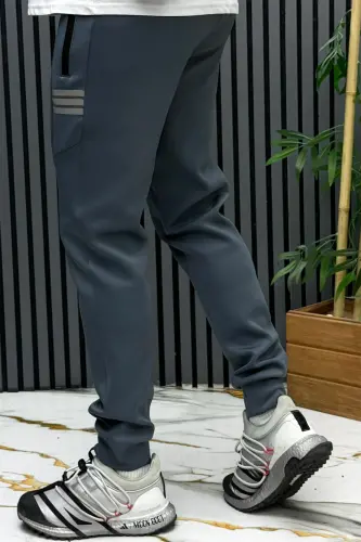 Erkek Siyah Scuba Eşofman Altı-Antrasit - 6