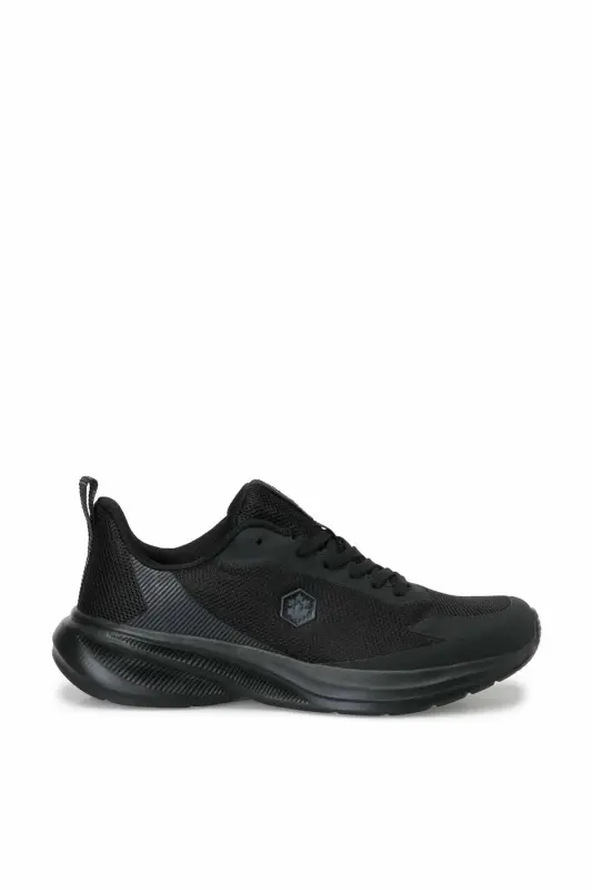 Erkek Siyah Spor Ayakkabı TROXA 2,0 Memory Foam İç Taban Nefes Alabilen File Esnek Hafif Günlük Sneaker - Siyah-TRX - 4