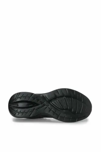 Erkek Siyah Spor Ayakkabı TROXA 2,0 Memory Foam İç Taban Nefes Alabilen File Esnek Hafif Günlük Sneaker - Siyah-TRX - 8