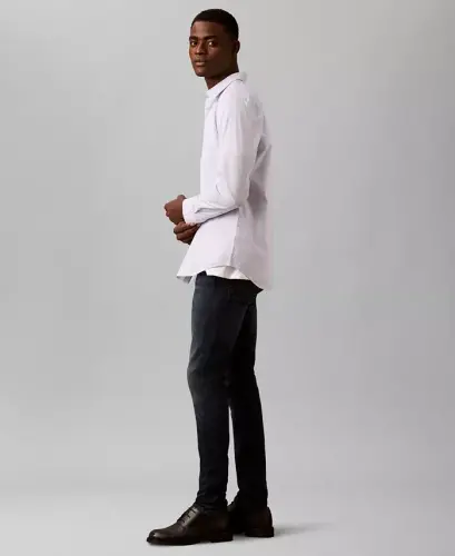Men's Skinny-Fit Jeans-Boston Blue Black - CALVIN KLEIN (1)