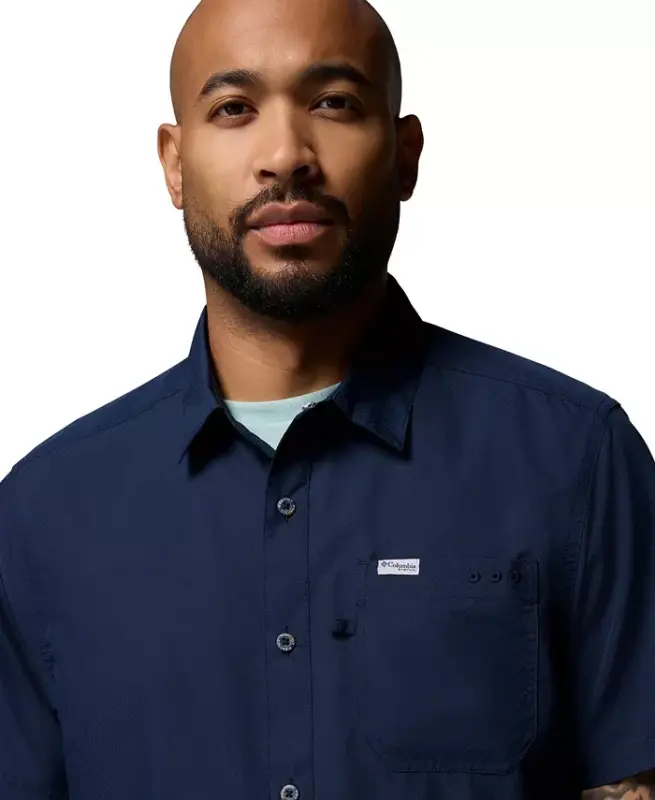 Men's Slack Tide Camp Shirt - Collegiate Navy - 3