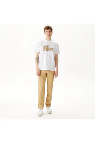 Erkek Slim Fit Chino Bej Pantolon - IXQ-Bej - 1