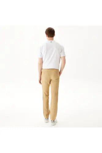 Erkek Slim Fit Chino Bej Pantolon - IXQ-Bej - Lacoste (1)