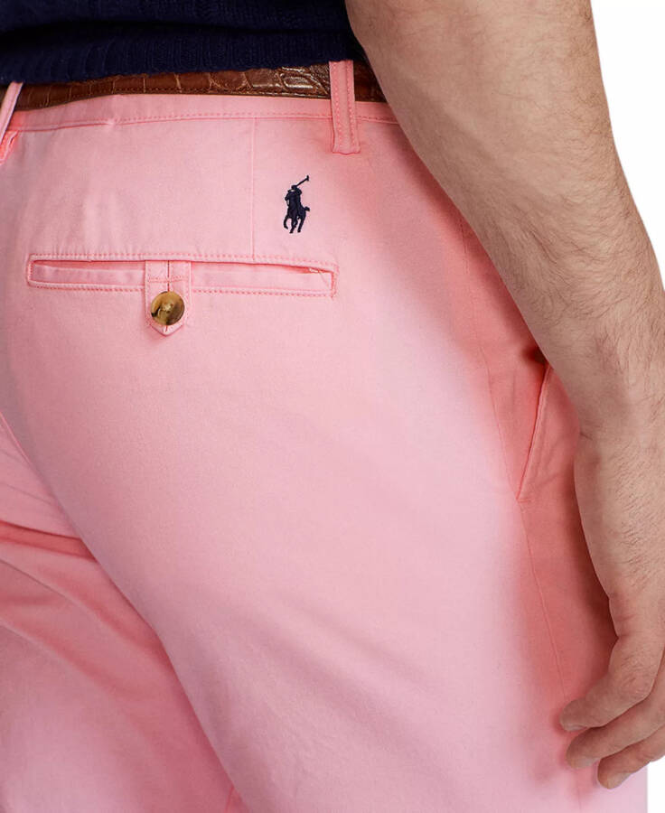 Erkek Slim Fit Esnek Chino Pantolon Karamel Pembe - 7