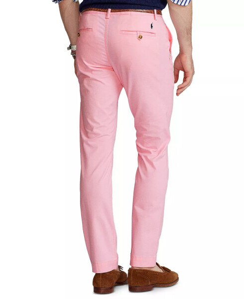 Erkek Slim Fit Esnek Chino Pantolon Karamel Pembe - 9