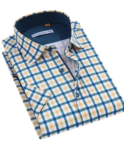 Men's Slim-Fit Geo-Print Performance Shirt - Flower Gray - 3