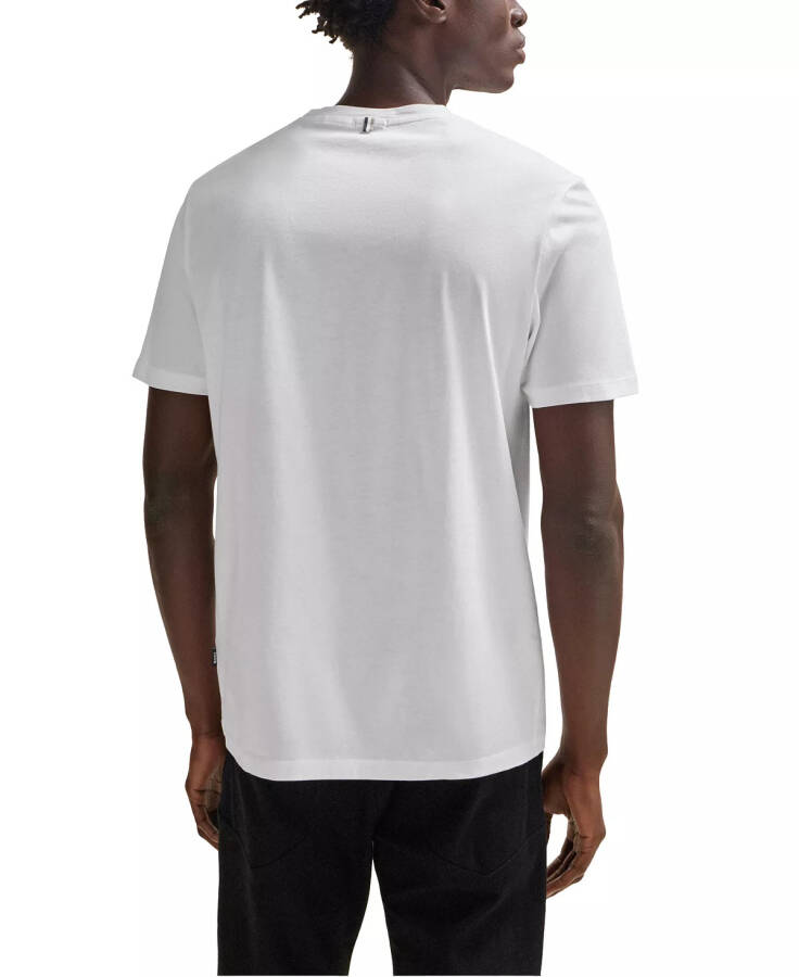 Erkek Slim-Fit Kısa Kollu T-Shirt Beyaz - 2