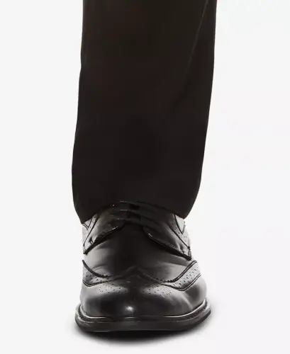 Men's Slim-Fit Dress Pants - Black - 3