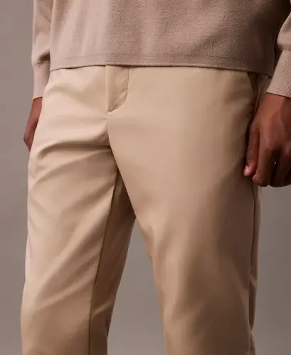 Men's Slim-Fit Modern Stretch Chino Pants - Cantucci Tan - 2