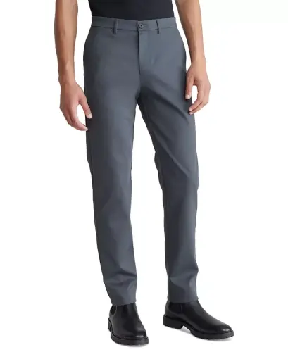 Men's Slim-Fit Modern Stretch Chino Pants - Forged Iron 